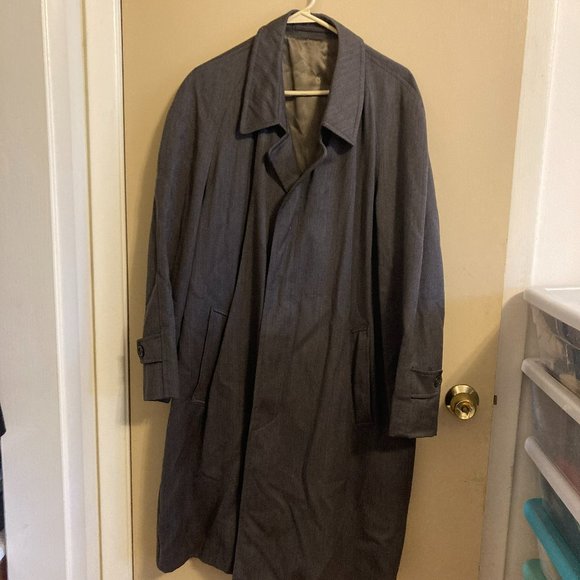 Gleneagles Men's Wool Gray Coat